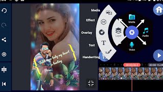 how to create background your girlfriend image add in your photo lyrical WhatsApp status videotelugu screenshot 5