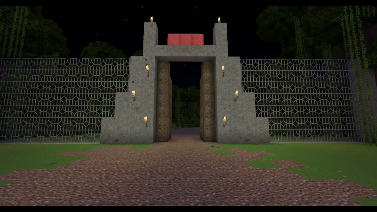 jurassic world alive Let's Show Minecraft Jurassic Park Map 1.8 [German]