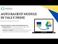 Tally Prime Auto Backup Module