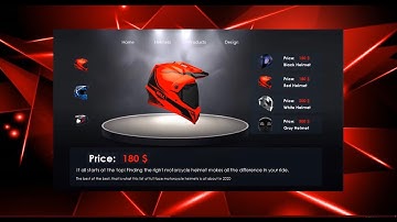 C# | Helmet Shop UI Dashboard In Visual Studio 2019 | Guna Framework