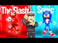 WOULD YOU RATHER become THE FLASH or SONIC in ROBLOX