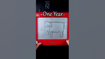 How long it takes to become an Etch a Sketch master