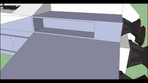 Lets build a starship w/ commentary- Part 9- Gun batteries (Google Sketchup)