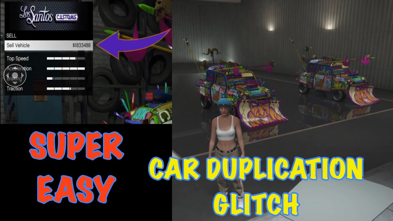 GTA V ONLINE CAR DUPLICATION GLITCH SOLO AND EASY YouTube 