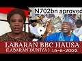 Bbc Hausa Labaran Yau 17/6/2023