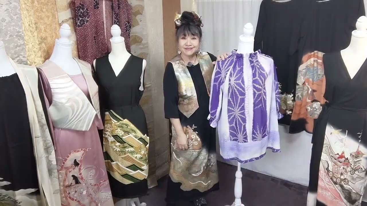 1631☆浴衣 リップル 5枚セット おまとめ リメイク素材 1631☆浴衣
