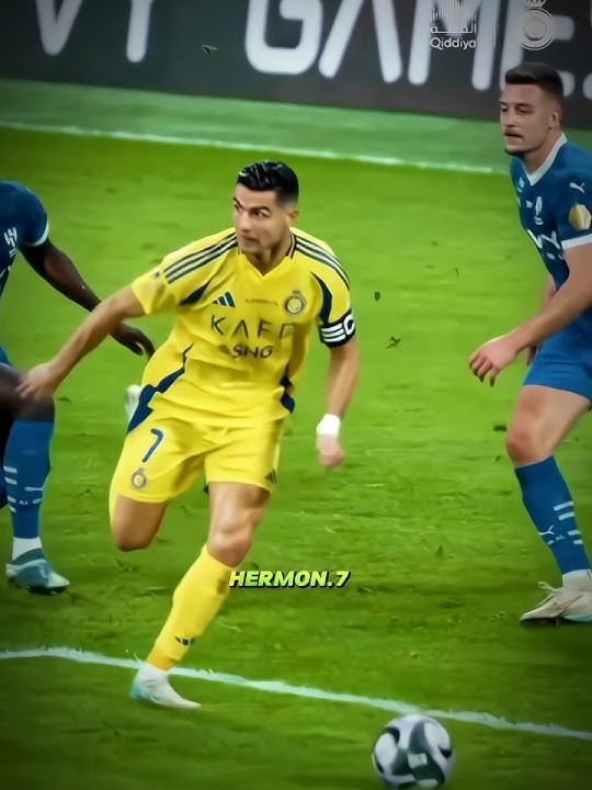Art of Cristiano | Cr7 dribble vs alhilal | indila - love story (slowed  reverb )