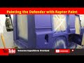 Painting a Land Rover Defender in Raptor Paint - Season 1 - Episode 38