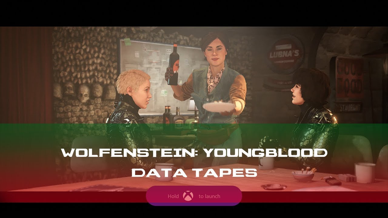 Wolfenstein Youngblood Data Tape YouTube