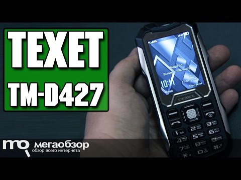 teXet TM-D427 обзор телефона
