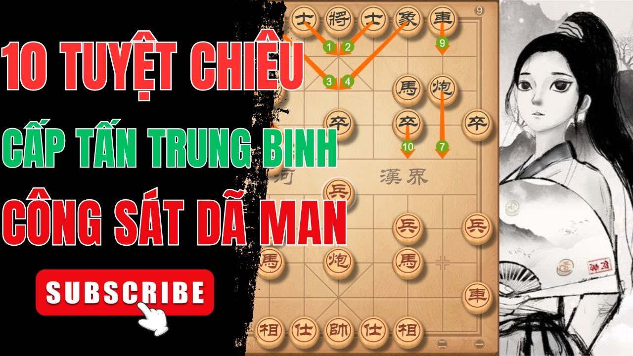 10 Tuyệt Chiêu Khai Cuộc Phi Đao Cấp Tấn Trung Binh Hay Nhất | Cấp Tấn Trung Binh