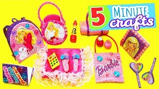 10 DIY MINIATURE ITEMS FOR YOUR BARBIE DOLLHOUSE - simplekidscrafts