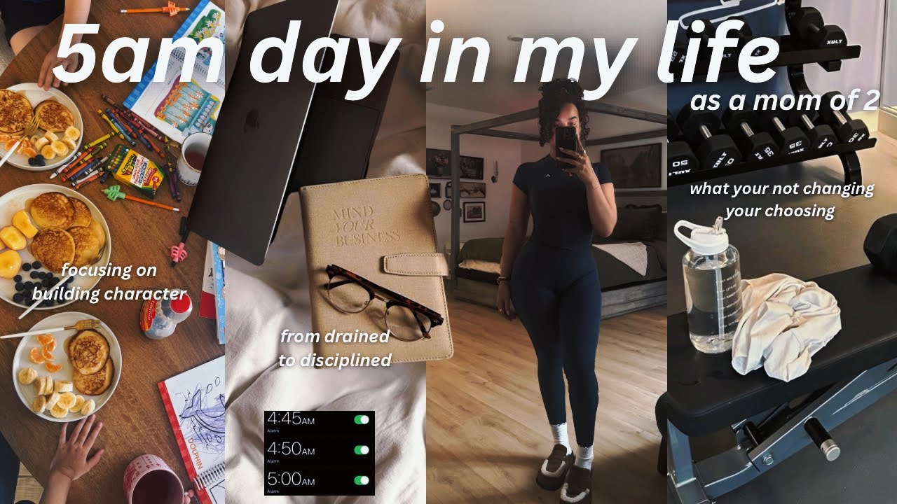 5 утра: мой день из жизни: секрет библейской дисциплины, тренировка ног, здоровое питание, новые ...