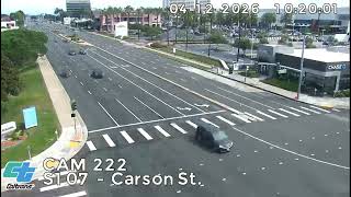 Caltrans CCTV --HAWTHRONE BLVD & CARSON ST--- 5 minutes and 1 secs (PT1)