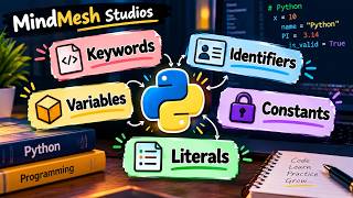 Python Introduction in Telugu | Keywords, Identifiers, Variables, Constants & Literals 🐍