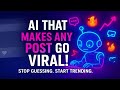 ViralMind AI — “Turn Any Idea Into a Viral Post”