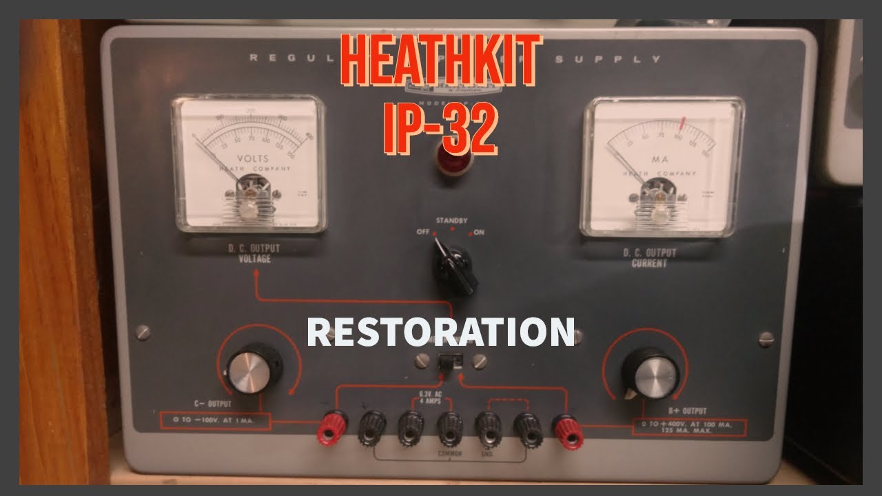 Adjustable Power Supplies Heathkit IP32 Regulated Power Supply Signal