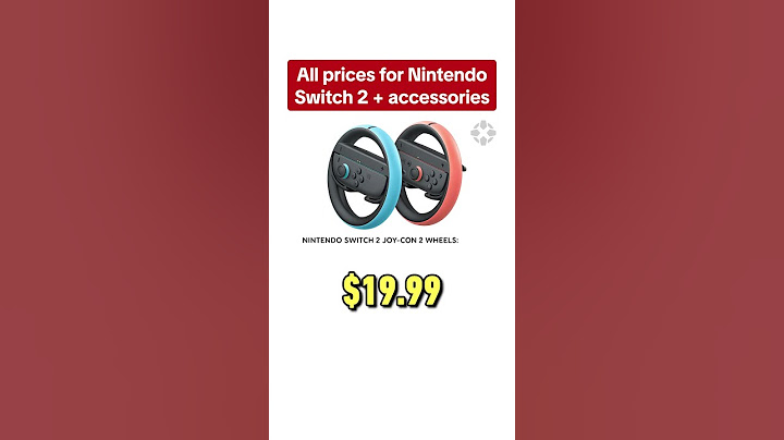 How much everything costs for the Nintendo Switch 2