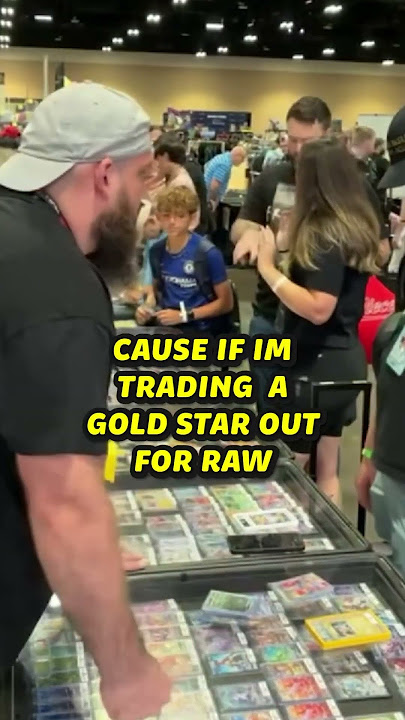 Trading a graded gold star for raw singles 😵‍💫 #pokemon #vendorpov #pokemoncards #pokemoncollector