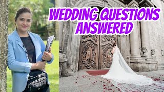 TOP 10 WEDDING QUESTIONS ANSWERED by a WEDDING PLANNER I The Wedding Project