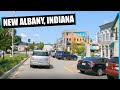 Once the LARGEST City in Indiana: New Albany, Indiana.