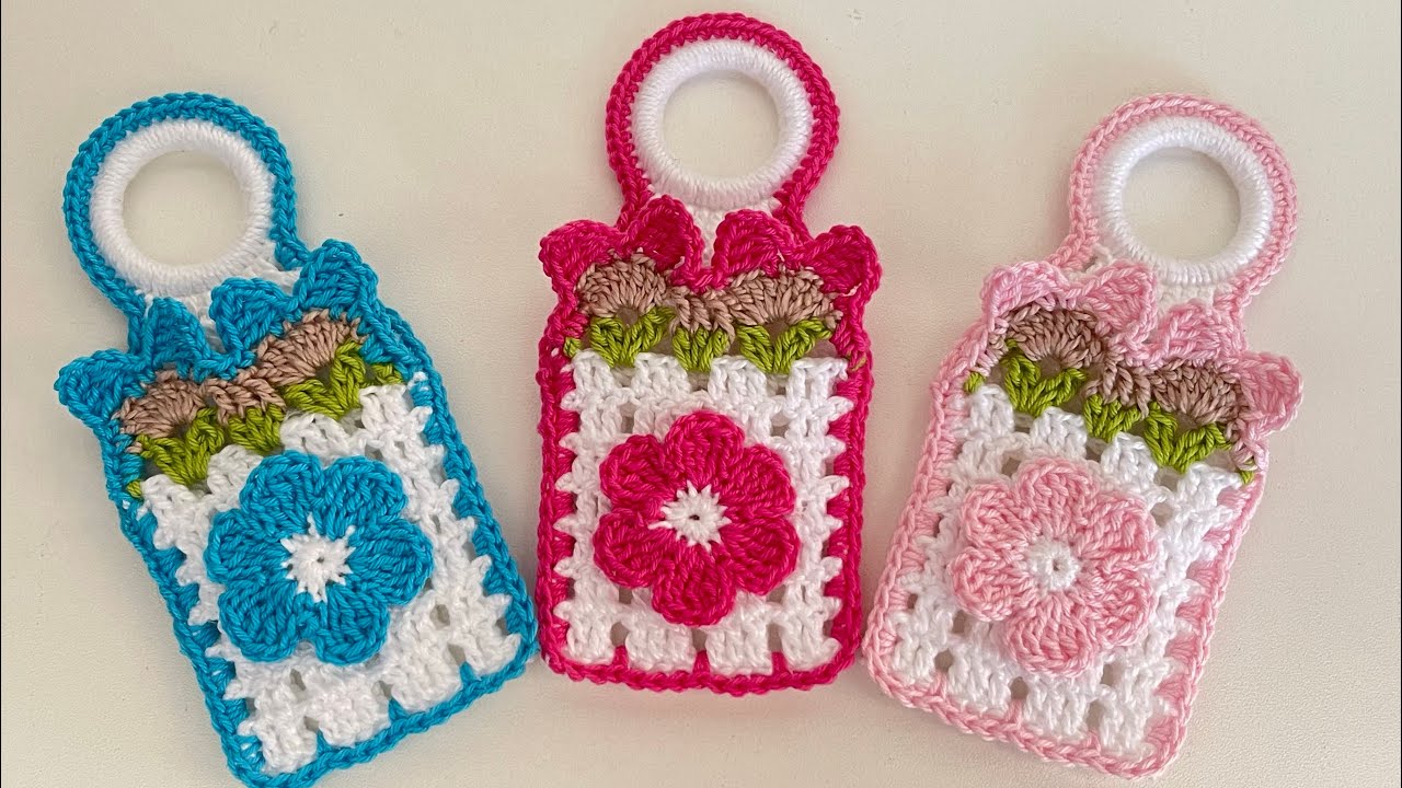 Porta isqueiro em crochê rápido e fácil