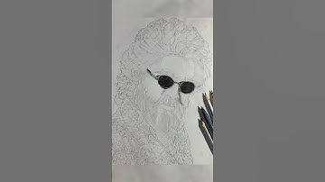 Pushpa 2 drawing | Allu Arjun drawing | Part-1 #drawing