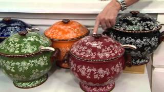 Temp-tations 3 qt. Soup Tureen with Serving Ladle on QVC