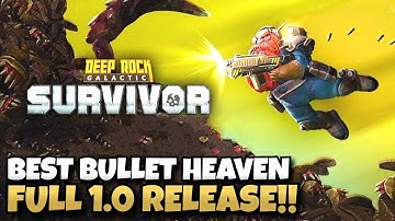 Deep Rock Galactic Survivor 1.0 Release Stream!
