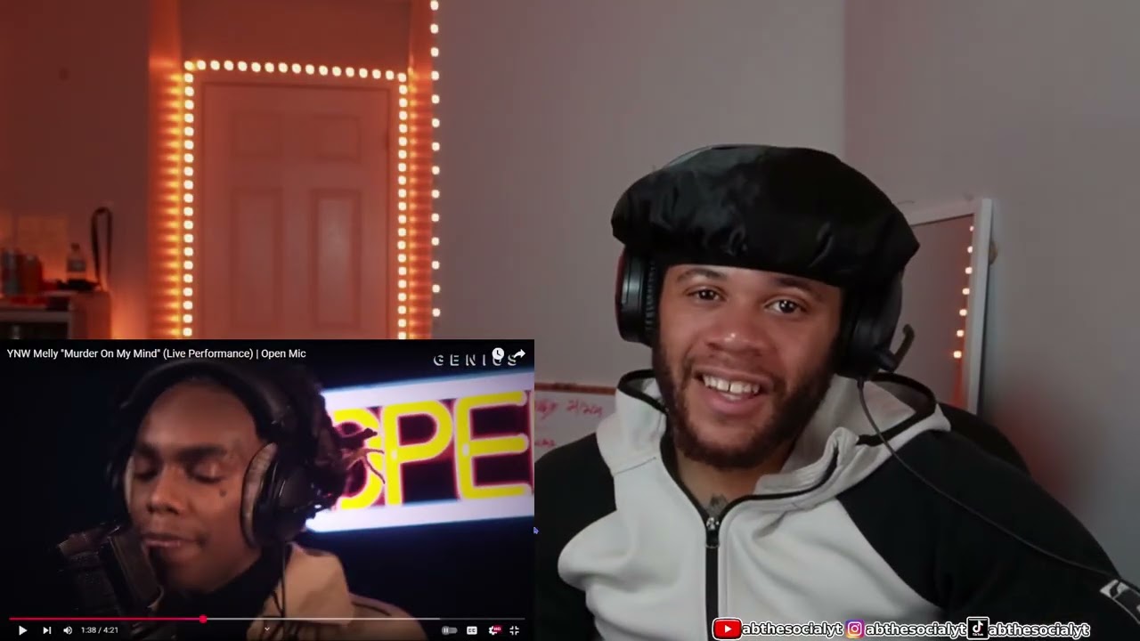 YNW Melly "Murder On My Mind" (Live Performance) | Open Mic - Reaction