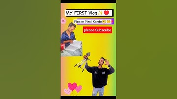 My first vlog #firstvlog #support #vlogs #viral