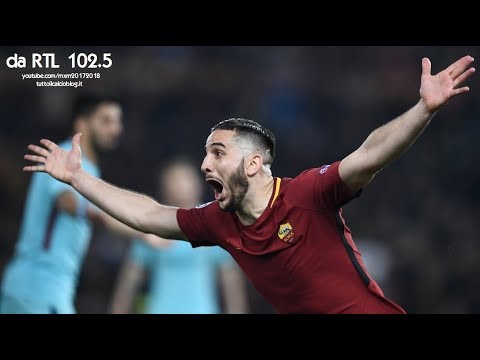 RTL 102.5 - Roma-Barcellona 3-0 - Radiocronaca di Paolo Pacchioni (10/4/2018) - YouTube