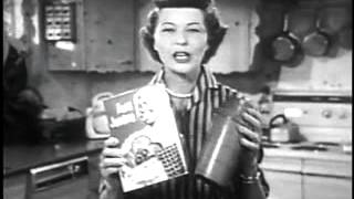 Vintage old 1950's Aunt Jemima Pancakes Commercial 2