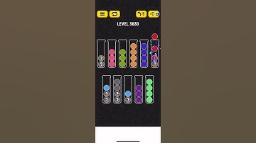【Ball sort puzzle】  Level 3630