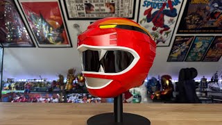 Red Wild Force Ranger Helmet Review - Power Rangers Wild Force Gaoranger - Starcine Collectible