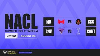 MU vs CCG | CNV vs CONT | Summer Split | Regular Season | W4 D2 | Bo3