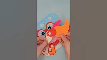 DIY Sea Animal Busy Book #feltcrafttutorial #sewingcrafts #crab #quietbooktutorial #feltbook #diy