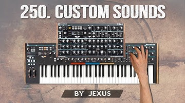 ► 250 custom patches / presets ► NOVATION Peak & Summit (for jam, studio music & soundtrack)