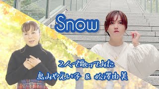 【歌ってみた】Snow【島みやえい子＋松澤由美】