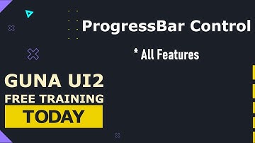 Guna UI2 ProgressBar Control