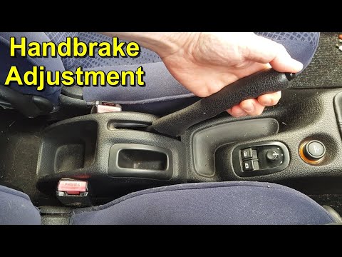 Handbrake Adjustment – Peugeot 206