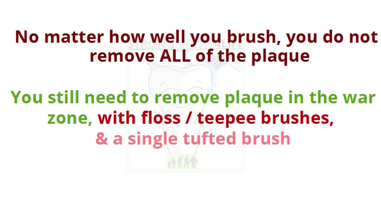 Group education - Practical demonstration floss, inter-proximal brush, single tufted brush RESOURCE