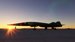 First Look at the Top Gun Maverick Dark Star Hypersonic Aircraft in Microsoft Flight Simulator
