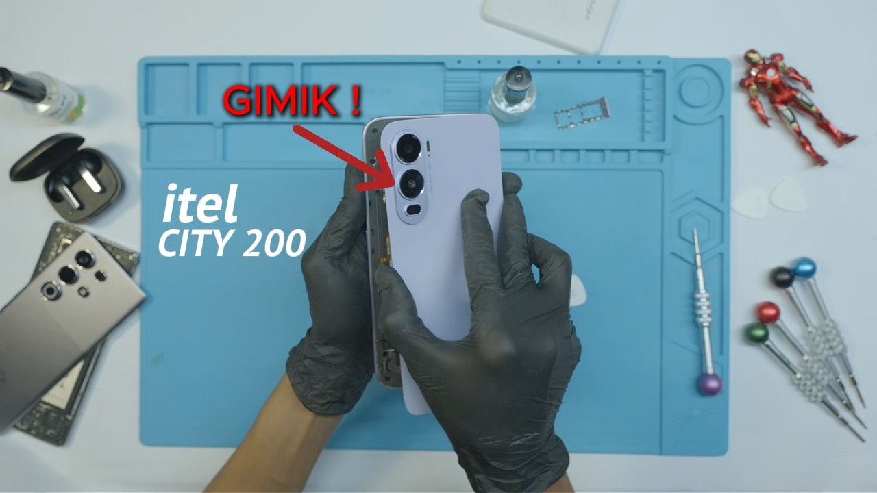 BONGKAR HABIS ITEL CITY 200 !!! INI NAIK KELAS SIH 😱😱😱