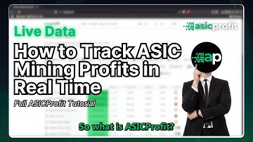How to Track ASIC Mining Profits in Real Time 🔍 | Full ASICProfit Tutorial