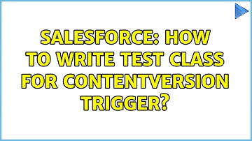 Salesforce: How to write test class for ContentVersion Trigger?