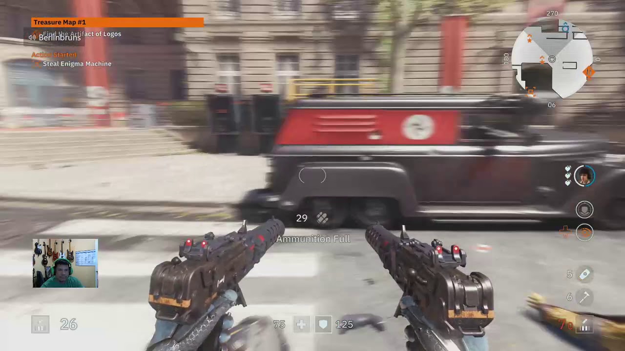 Wolfenstein Youngblood Treasure Hunts (Treasure Map 1, 2, 4