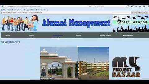 Alumni Management | Final Year Projects 2016 - 2017