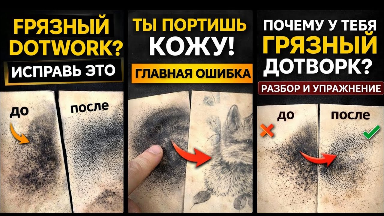 Дотворк и випшейдинг без грязи. Главные ошибки