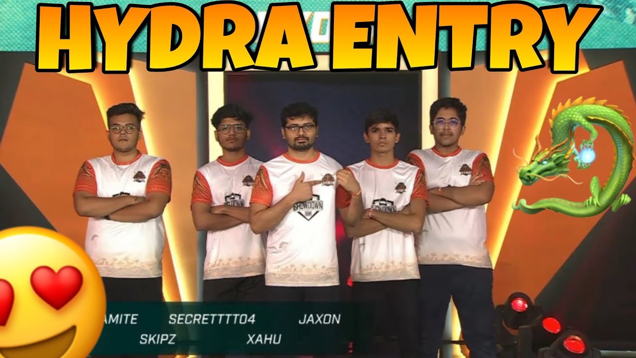 TEAM HYDRA ENTRY IN LAN EVENT 😍 🐉 